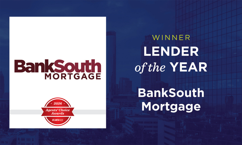 BankSouth Mortgage named 2026 Lender of the Year as an Atlanta mortgage lender