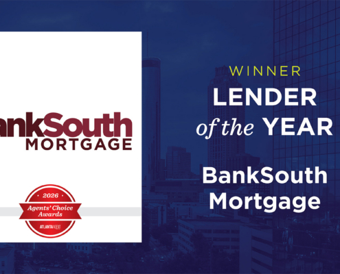 BankSouth Mortgage named 2026 Lender of the Year as an Atlanta mortgage lender